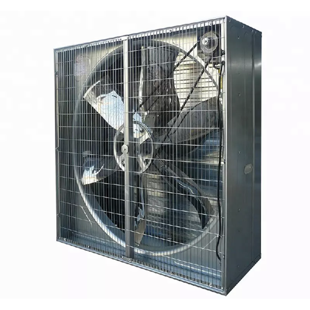 EGZOZ FAN ÇİFTLİK FANI 1380 PANJURLU 380V (140x140) Kare Tip İKİLER